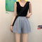 IMG 115 of Shorts Women Summer Loose Korean High Waist Sporty Casual Pants Home Pajamas insknee length Activewear