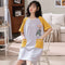 Pajamas Women Summer Thin Cotton Pyjamas Korean Sweet Look Adorable Student Casual Home Plus Size Loungewear Sleepwear