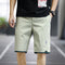 Summer Men Casual Shorts Straight Pants Sporty Cargo Mid-Length Beach Shorts