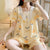 Img 1 - Popular Summer Short Sleeve Lace Princess Cartoon Loungewear Women insPopular Pajamas Outdoor Sets