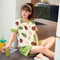 Summer Pajamas Women Short Sleeve Shorts Cotton Korean Loungewear Cartoon Thin Outdoor Sets Sleepwear