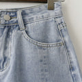 IMG 108 of Denim Shorts Summer Korean Women High Waist Hot Pants Shorts