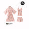 Pajamas Sets Women Korean Personality Printed Loungewear Five-Piece Sleepwear