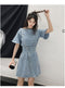 IMG 125 of Niche Trendy Couple Summer Short Sleeve T-Shirt Korean insPopular Elegant Dress Sets