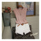 Img 10 - Summer Strap Round-Neck Trendy Thin Sleeveless Ice Silk Knitted Tank Top Women Korean Solid Colored Tops Tank Top