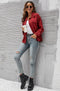 IMG 112 of Europe Women Jacket Single-Breasted Casual Shirt Outerwear