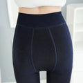 Img 4 - Step-Over Women Outdoor Pants Skin Colour Stockings Fitted One Piece Stretchable Warm Leggings