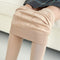 Img 12 - Step-Over Women Outdoor Pants Skin Colour Stockings Fitted One Piece Stretchable Warm Leggings