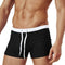 Img 10 - Europe Men Solid Colored Trendy Design Beach Breathable Pants Shorts Swim Beachwear