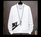 IMG 111 of Sweatshirt insTops Loose Trendy Alphabets Long Sleeved T-Shirt Outerwear