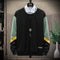 Long Sleeved Sweatshirt Teens Spliced Tops Outerwear