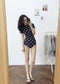 IMG 110 of Trendy Korea insSwimsuit Women One-Piece Sexy Slim Look Long Sleeved Holiday Spa Swimsuit Swimwear