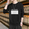 Img 8 - Men Long Sleeved T-Shirt Korean Minimalist Trendy Handsome Casual Loose All-Matching Outdoor Sweatshirt