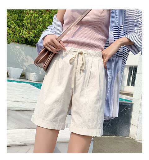 IMG 124 of PTShorts Women Summer Casual Home Pants Cargo Jogging knee length Loose Outdoor Activewear