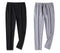 IMG 104 of Men Casual Pants Japanese Loose Sport Solid Colored Straight Ankle-Length Pants
