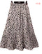 Img 13 - Europe Pleated Floral Skirt Chiffon Summer Skirt