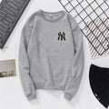 IMG 104 of Round-Neck Sweatshirt Women Thick Loose Couple Non Student All-Matching Outerwear