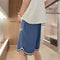 IMG 105 of Running Shorts Men Summer Outdoor Thin Loose Straight Casual Pants Teens Personality Mid-Length Basketball Shorts