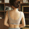 Bare Back Plus Size Innerwear Women Bralette Summer Matching Strap Sporty Tank Top Student Korean Activewear