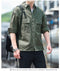 IMG 121 of Cotton Loose Long Sleeved Shirt Trendy Young Cargo Outerwear