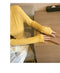 IMG 120 of Korean Office Slim Look Solid Colored Under Stand Collar Sweater Women Outerwear