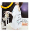 IMG 107 of Popular insStudent Mid-Length Short Sleeve T-Shirt Women Summer Korean Loose See Through Bare Back Half Sleeved Tops T-Shirt