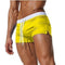 Img 7 - Europe Men Solid Colored Trendy Design Beach Breathable Pants Shorts Swim Beachwear