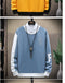 IMG 112 of Long Sleeved Sweatshirt Teens Round-Neck Spliced Outerwear