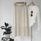 Img 13 - Mori Fresh Looking Elastic High Waist Floral Mid-Length Chiffon Skirt