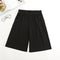 Loungewear Silk Shorts Elastic Waist Lace Loose Women Casual Pants Sleepwear