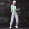 IMG 103 of Summer Quick Dry Sporty Sets Women Free Sized Slim Look Cozy Aid In Sweating Yoga Fitness Two-Piece Activewear