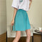 IMG 109 of Cotton Summer Korean Loose Lazy Wide Leg Pants Casual Elastic Waist Shorts Women Shorts