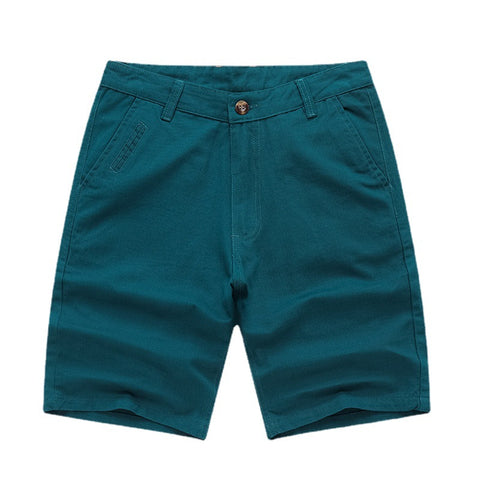 Img 1 - Men Summer Cotton Loose Plus Size Outdoor Casual Shorts Trendy Breathable knee length Beach