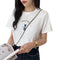 Img 5 - Short Sleeve T-Shirt Women Summer White Undershirt Under Loose Cotton Half Sleeved Tops ins