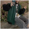 IMG 121 of Vintage Color-Matching Cardigan Baseball Jersey Women Loose bfinsJacket Outerwear