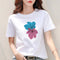 Img 7 - T-Shirt Women Cotton Short Sleeve Loose Plus Size Summer Trendy Half Sleeved Undershirt Tops ins