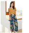 IMG 119 of Summer Cotton Pajamas Pants Women Thin Wide-legged Loose Drape Long Plus Size Japanese Pregnant Woman Outdoor Sets Sleepwear