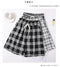 IMG 108 of Chequered Shorts Women Summer Plus Size Loose Casual Pants High Waist Straight Thin Bermuda Shorts