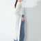 Img 2 - Summer Women Flaxen Tops Silk Thin Knitted Cardigan Mid-Length Sunscreen