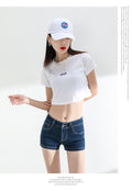 IMG 115 of Summer KoreanLow Waist Denim Shorts Women Thin Stretchable Breathable Sexy Slim Look Shorts