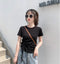 Img 7 - Feminine Splitted Trendy Short Sleeve T-Shirt Women Summer Korean Loose Student Girlfriends Tops