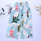 Img 9 - Cotton Wide-legged Pants Women Thin Plus Size Pajamas Popular Loose Long Outdoor