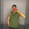 SikSummer Casual Sporty Trendy Tank Top Men Breathable Sleeveless Mesh Aid In Sweating Tank Top