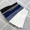 Img 2 - Fold Skirt Summer Women Plus Size jkChequered Pleated Student Korean High Waist Slim Look A Line