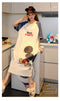 IMG 170 of Pajamas Women Summer Pyjamas Short Sleeve Loose Cotton Cartoon Adorable Casual Outdoor Loungewear Sleepwear