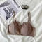 Img 11 - Sexy Bare Back Bra Women Student Korean No Metal Wire Sweet Look Strap Sporty Anti-Exposed