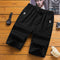 Img 4 - Young knee length Men Loose Casual Pants Summer Sporty Cropped Trendy Beach