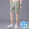 Summer Thin Men Straight Cargo Pants Korean Trendy Beach Loose Casual Sporty Bermuda Shorts Bermuda Shorts