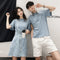 IMG 151 of Niche Trendy Couple Summer Short Sleeve T-Shirt Korean insPopular Elegant Dress Sets