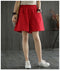 IMG 116 of Straight Shorts Women Summer Casual Loose High Waist Slim Look All-Matching Mid-Length Pants Shorts